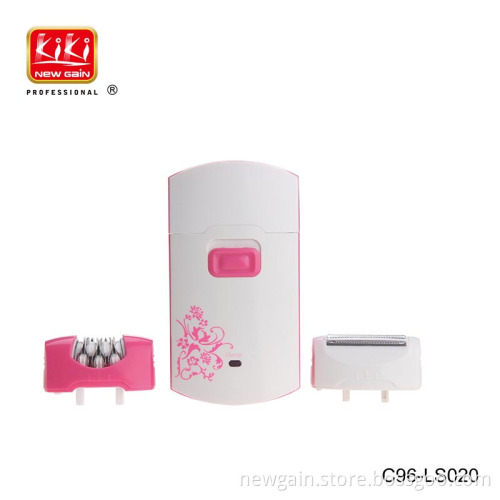 Ladie's Hair Remover.Rechargeable Shaver And Epilator. 2 in 1 interchangeable shaver and epilator